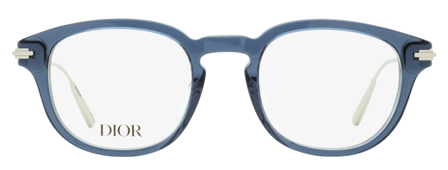 Dior BlackSuitO R2I Eyeglasses DM50030I 084 Blue/Gray/Silver 49mm