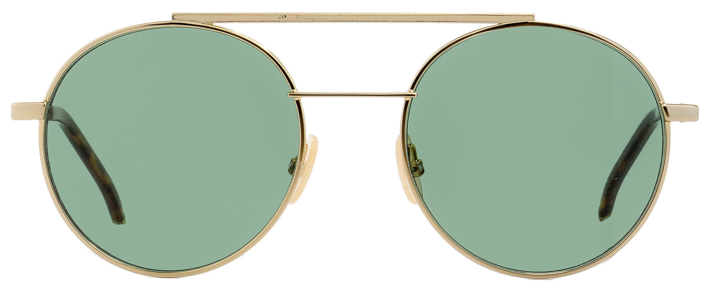 Fendi Round Sunglasses FF0221S J5GQT Gold/Havana 52mm 221