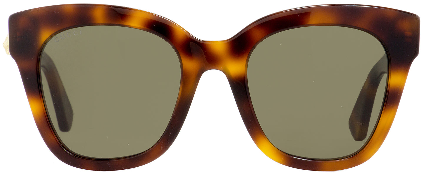 Gucci Square Sunglasses GG0029S 002 Havana 50mm 0029