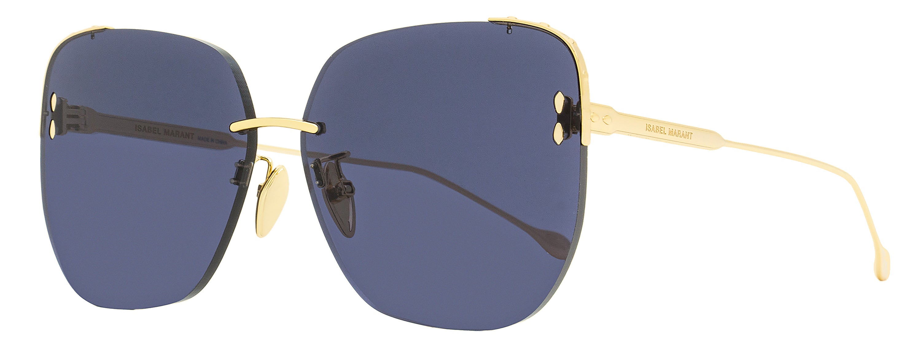Isabel Marant Square Sunglasses IM0082S 000IR Gold 65mm  display picture 2