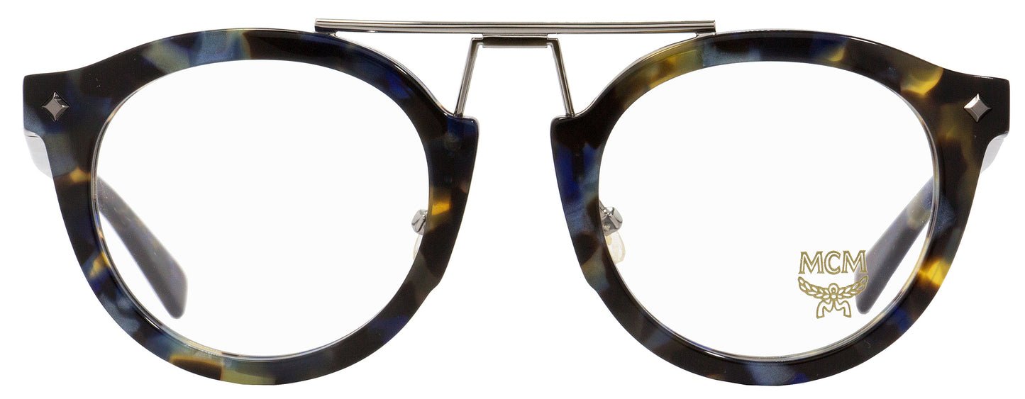 MCM Oval Eyeglasses MCM2642 235 Havana Blue/Palladium 49mm 2642