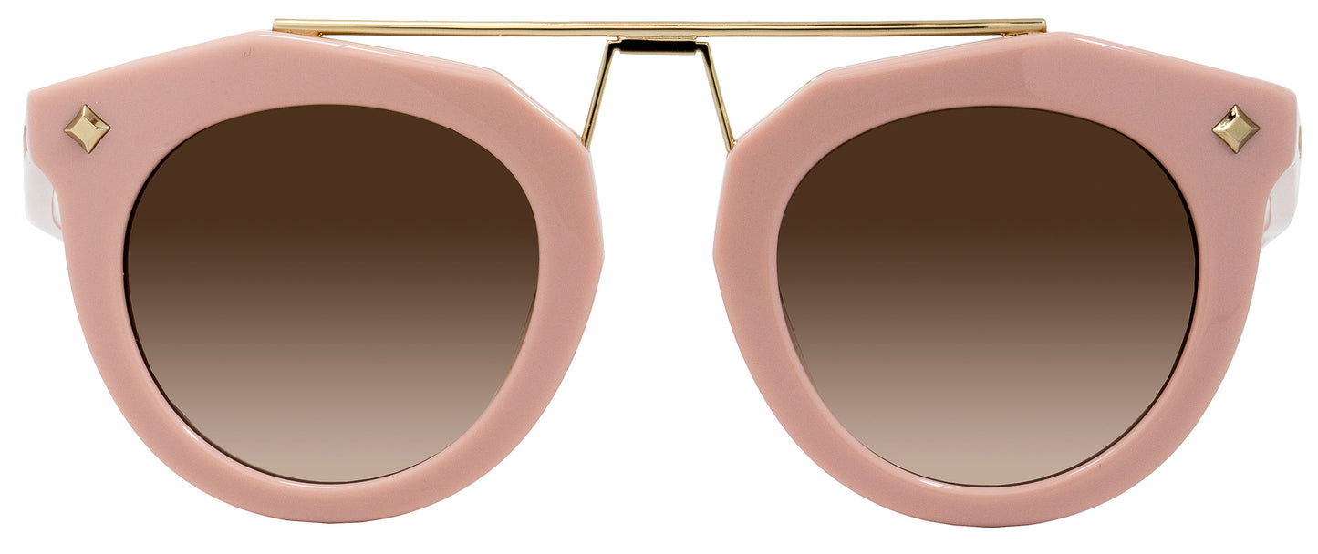 MCM Oval Sunglasses MCM636S 658 Mauve/Gold 49mm 636
