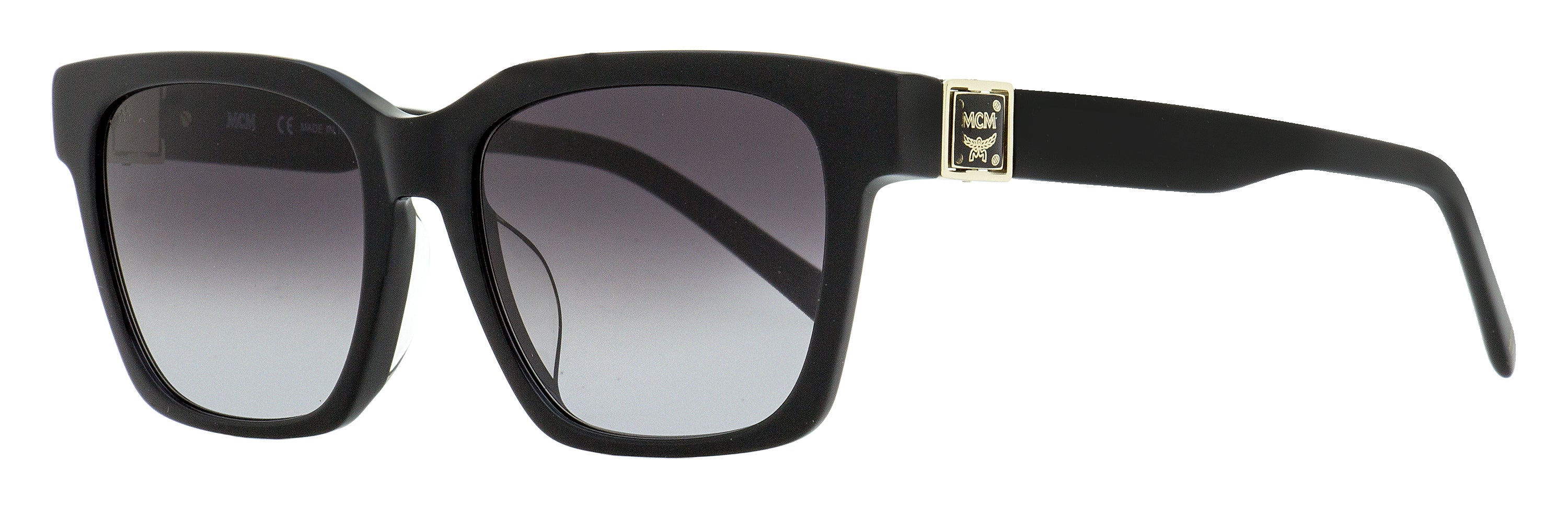 NEW MCM 603SA 001 Black store Sunglasses with Grey Lenses & MCM Case