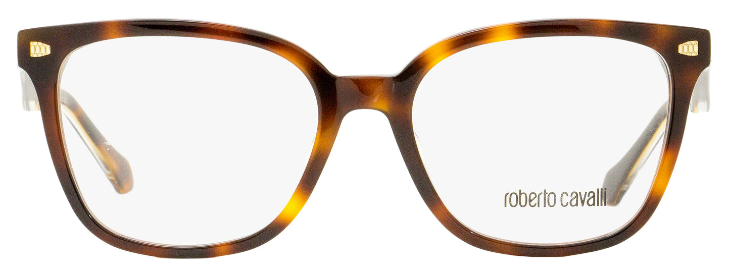 Roberto Cavalli Rectangular Eyeglasses RC5078 Murlo 052 Havana/Gold 52mm 5078