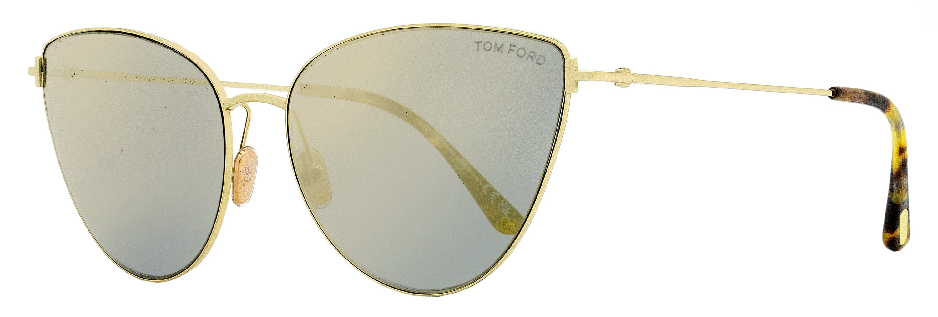 Tom Ford Gold and Brown Cat-Eye Women’s Sunglasses- Anais-02 TF 1005 32G Tom Ford Cat Eye Sunglasses TF1005 Anais-02 32C Gold/Honey  main image 3