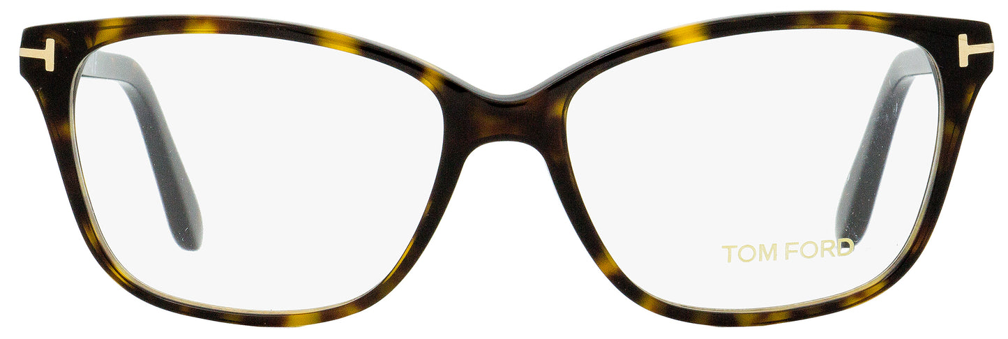 Tom Ford Oval Eyeglasses TF5293 052 Dark Havana 54mm FT5293