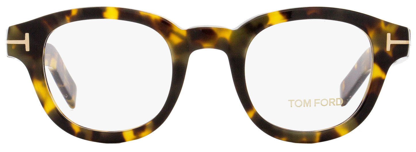 Tom Ford Round Eyeglasses TF5429 055 Size: 45mm Tortoise/Gold FT5429