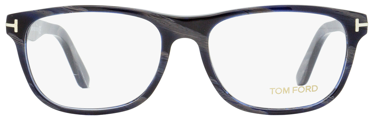 Tom Ford Rectangular Eyeglasses TF5430 064 Gray Horn 56mm FT5430
