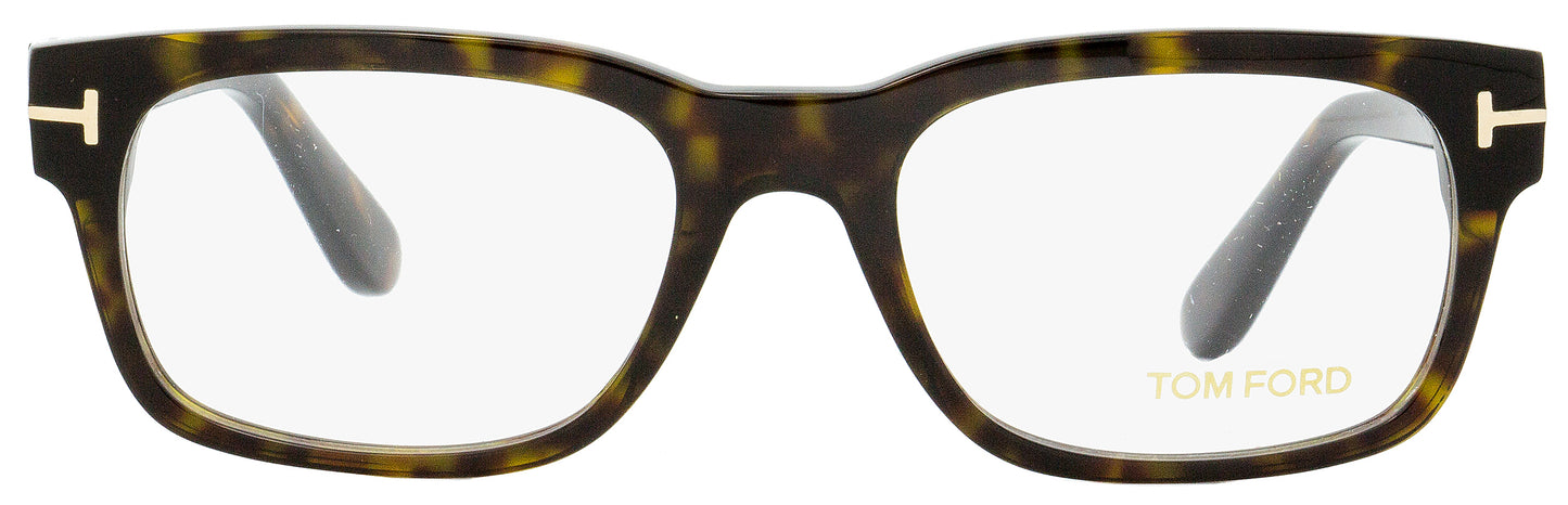 Tom Ford Rectangular Eyeglasses TF5432 052 Dark Havana 52mm FT5432