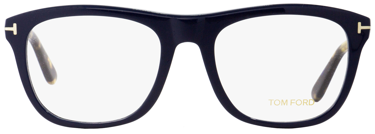 Tom Ford Rectangular Eyeglasses TF5480 090 Navy Blue/Havana 54mm FT5480
