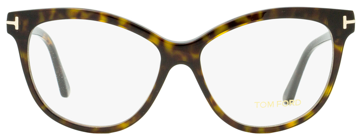 Tom Ford Butterfly Eyeglasses TF5511 052 Dark Havana 54mm FT5511