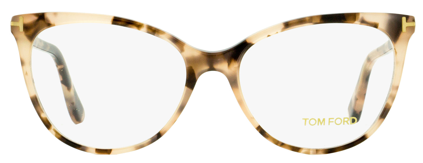 Tom Ford Butterfly Eyeglasses TF5513 055 Vintage Rose Havana 54mm FT5513