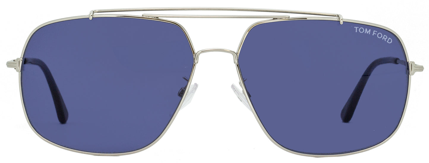 Tom Ford Rectangular Sunglasses TF561K 16V Palladium/Black 61mm FT0561