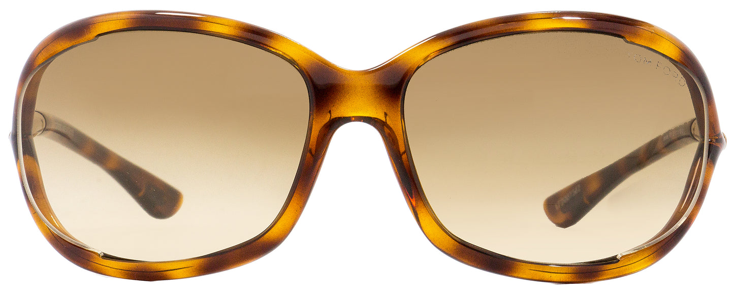 Tom Ford Butterfly Sunglasses TF8 Jennifer 52F Havana 61mm FT0008