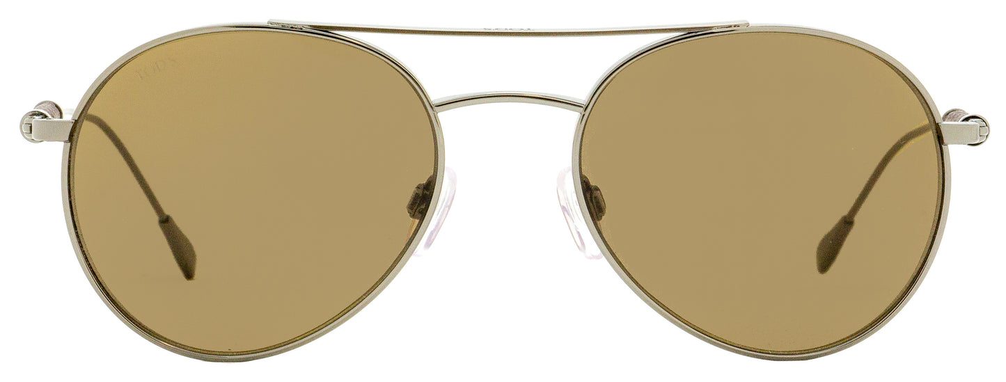 Tod's Pilot Sunglasses TO0204 12E Dark Ruthenium 53mm 204