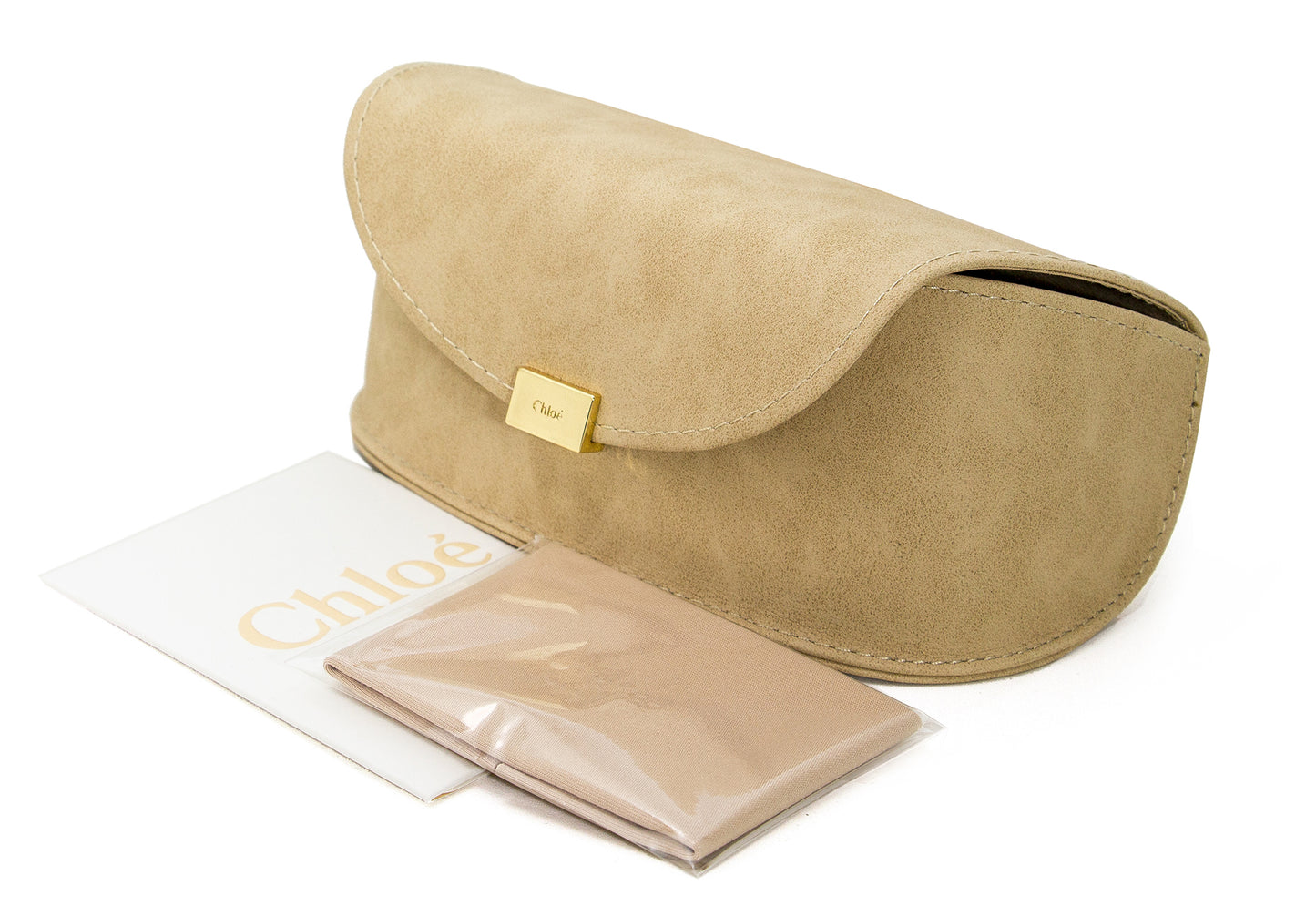 Chloe Octagonal Sunglasses CE132SRI 258 Gold/Havana 58mm 132