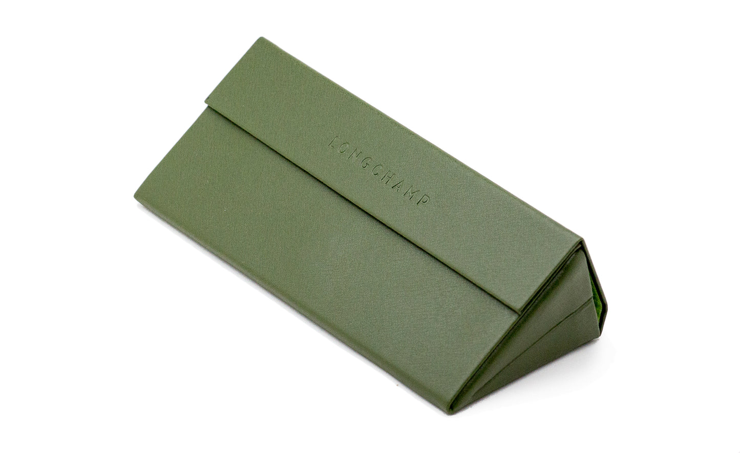 Longchamp Geometric Rimmed Sunglasses LO163S 749 Gold/Green Camo 58mm