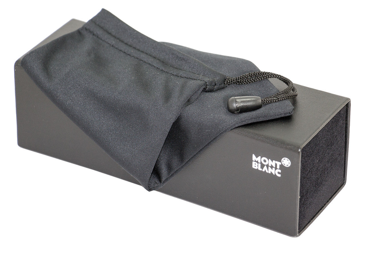 Montblanc case and cleaning cloth