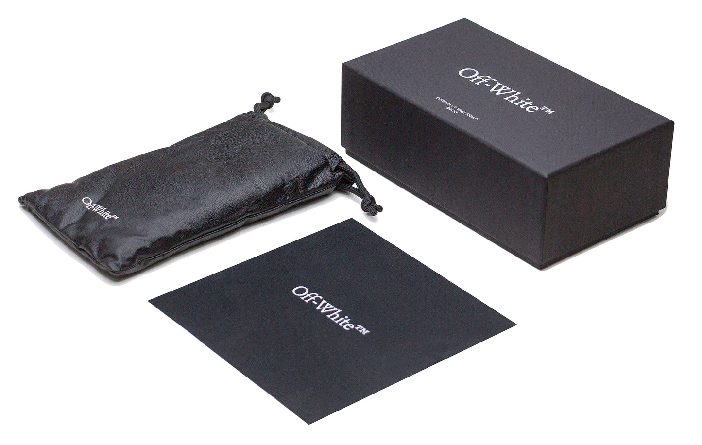 Off-White Rectangular Chester Sunglasses OERI149 1007 Black 54mm