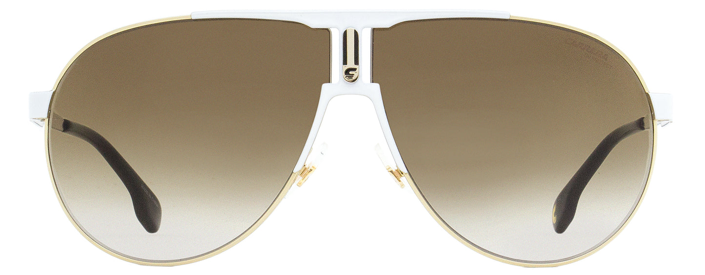 Carrera Pilot Sunglasses 1005/S B4EHA White/Gold 66mm