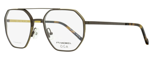 Morel Oga Skiva Eyeglasses 10164O MD09 Dark Bronze/Brown 51mm