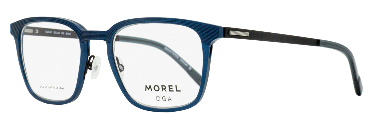 Morel Oga Arvika Eyeglasses 10204O BN08 Blue/Black 52mm