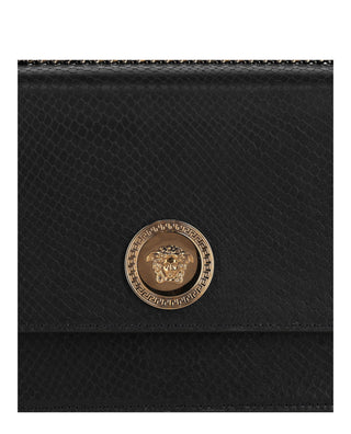 Versace La Medusa Shoulder Bag 1020716-A15728-1B00V Black Gold