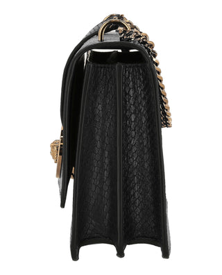 Versace La Medusa Shoulder Bag 1020716-A15728-1B00V Black Gold
