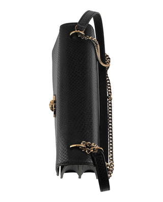 Versace La Medusa Shoulder Bag 1020716-A15728-1B00V Black Gold