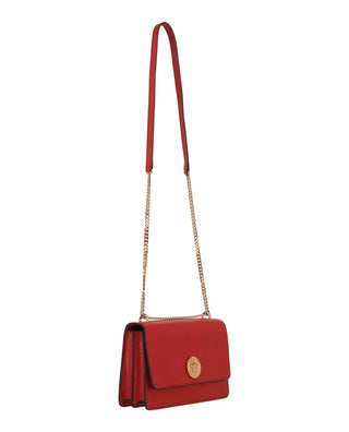 Versace La Medusa Shoulder Bag 1020716-A15728-1R12V Dark Red Gold