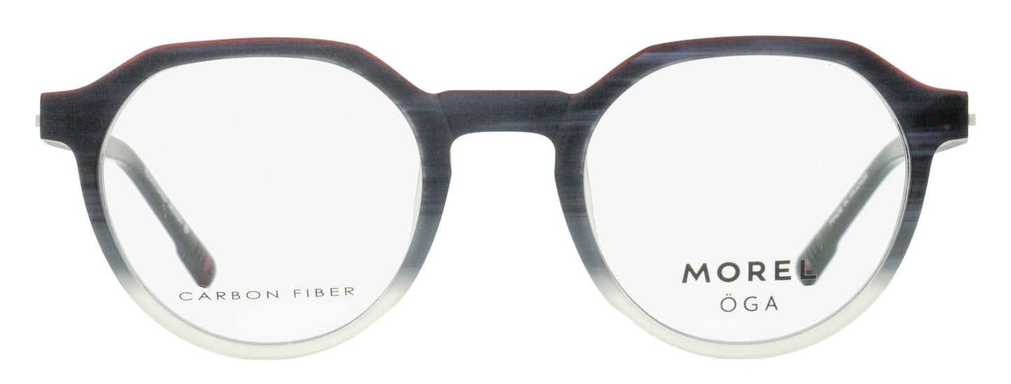 Morel Oga Kalmar Eyeglasses 10219O NG06 Matte Gray/Red 49mm