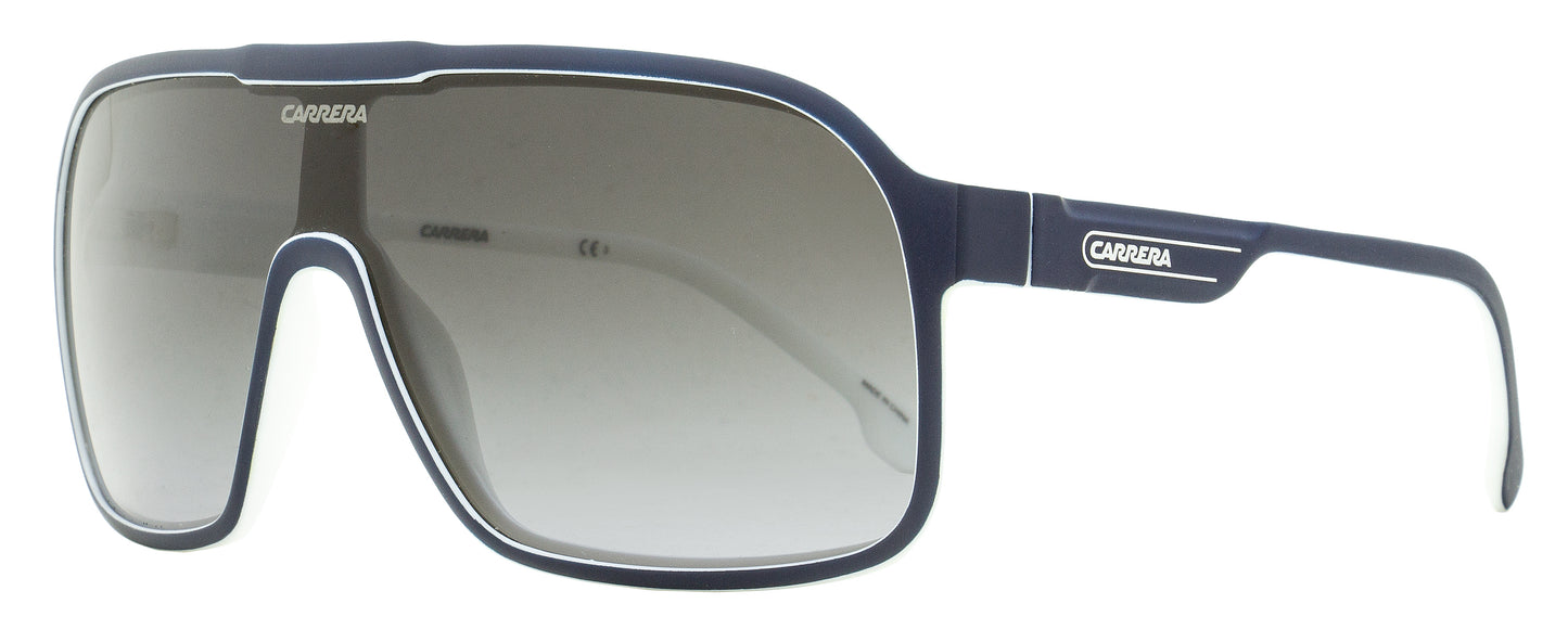 Carrera Flat-Top Wrap Sunglasses 1046/S 0JU9O Matte Blue 99mm