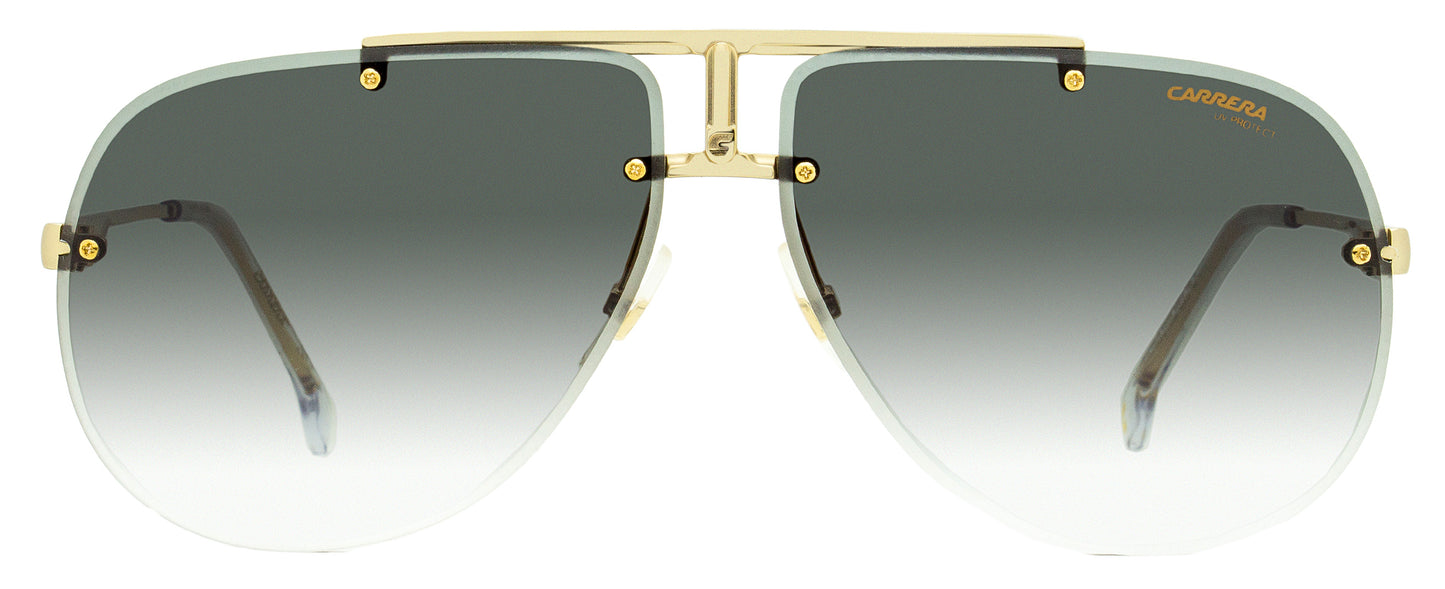 Carrera Pilot Sunglasses 1052/S LOJ9K Gold/Crystal 65mm