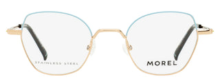 Morel Koali Amaryllis Eyeglasses 20148K PB04 Rose Gold/Blue 47mm