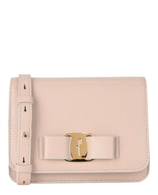 Ferragamo Vara Bow Crossbody 218374-772257 Light Pink