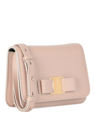 Ferragamo Vara Bow Crossbody 218374-772257 Light Pink