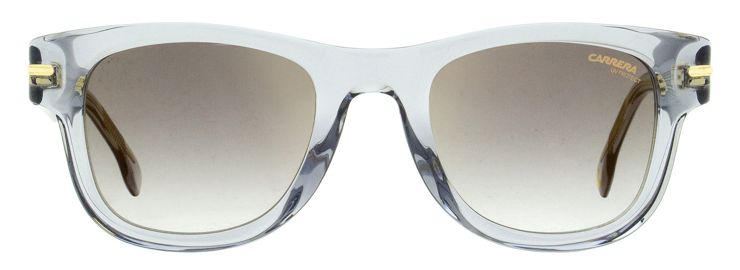 Carrera Retro Rectangular Sunglasses 330/S KB7FQ Transparent Gray 50mm