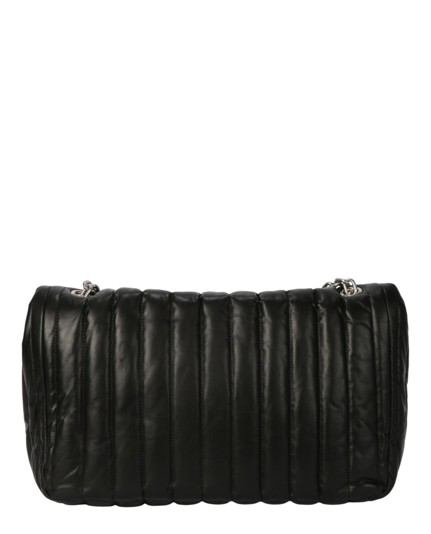 Balenciaga Monaco Chain Bag M - Quilted Thin Calf 765945-2AASE-1000 Black