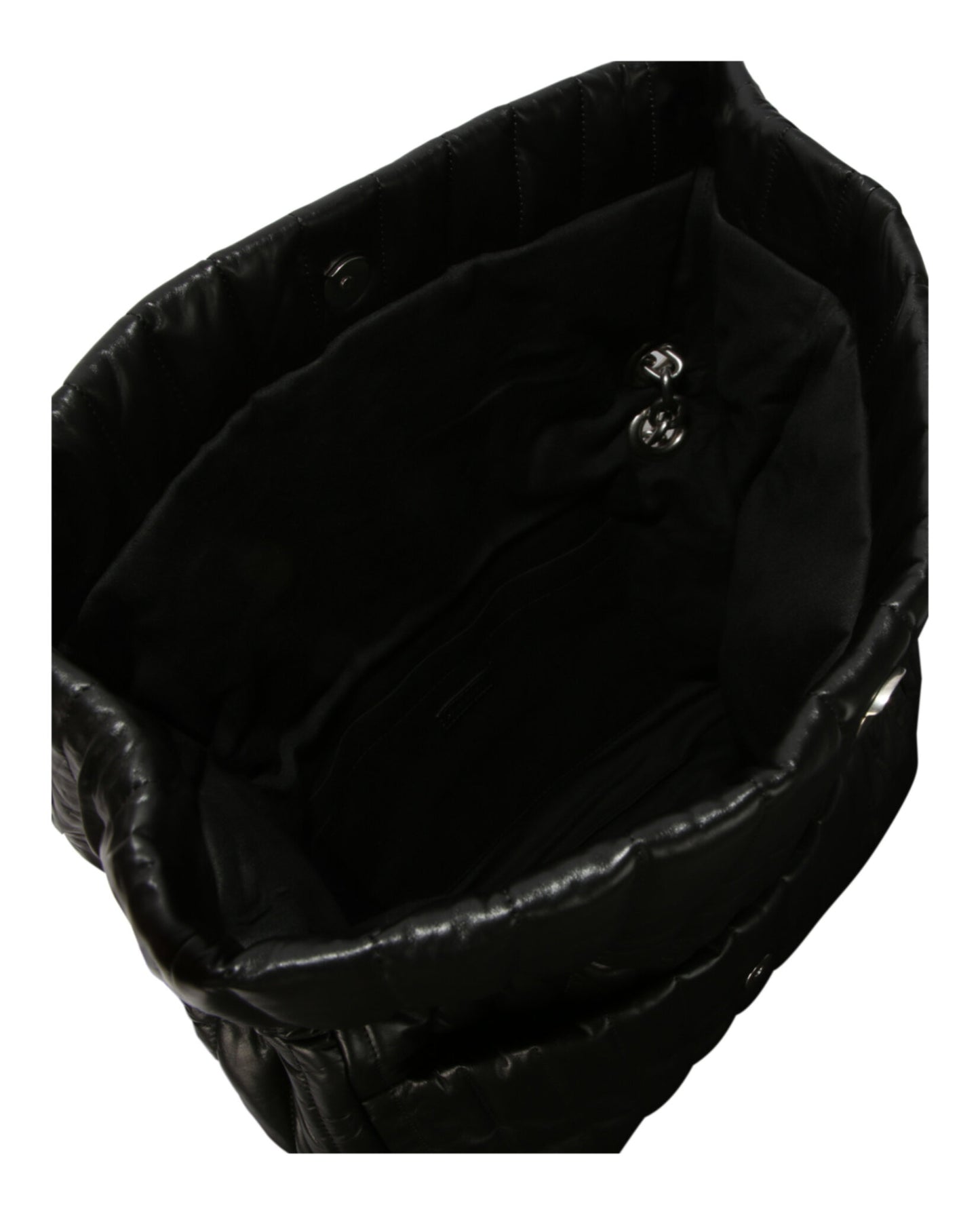 Balenciaga Monaco Chain Bag M - Quilted Thin Calf 765945-2AASE-1000 Black