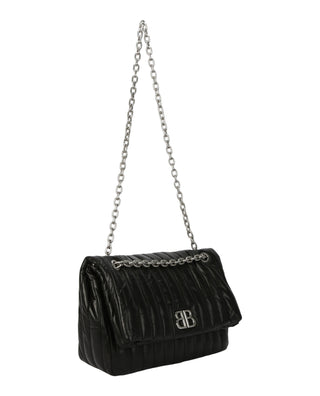 Balenciaga Monaco Chain Bag M - Quilted Thin Calf 765945-2AASE-1000 Black
