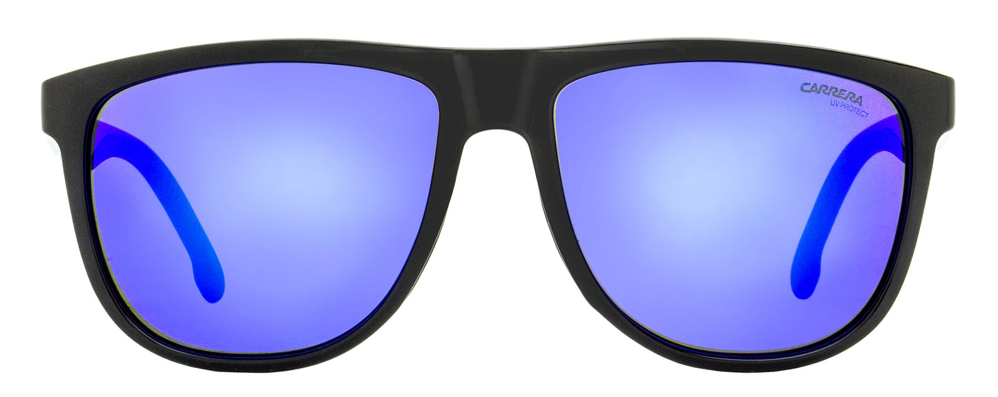 Carrera Sporty Rectangular Sunglasses 8059/S D51Z0 Black 58mm