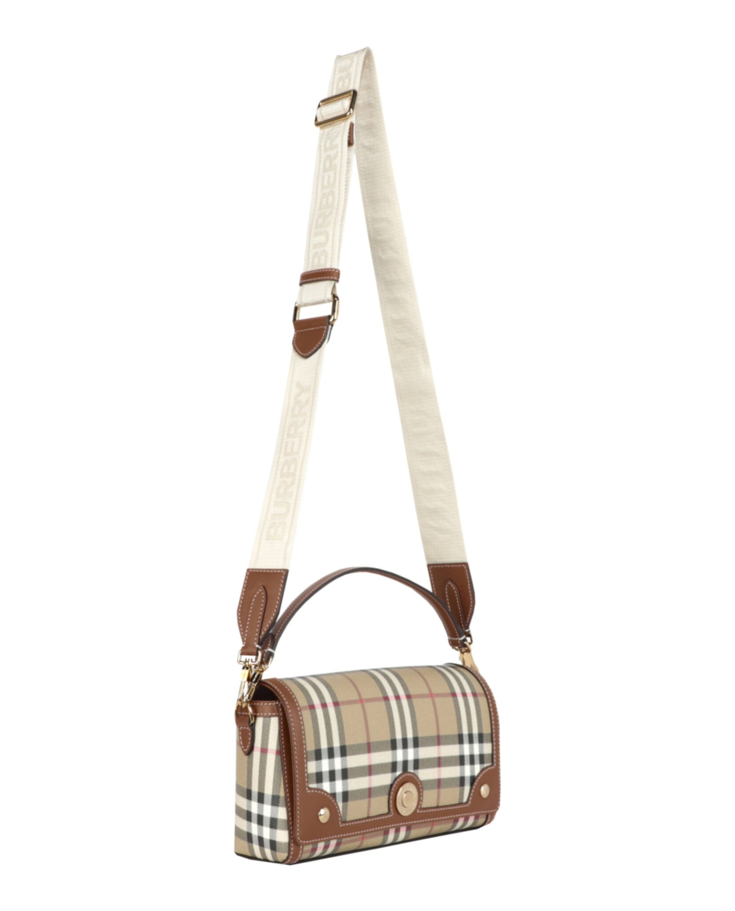 Burberry Top Handle Note Bag 8092048 Briar Brown
