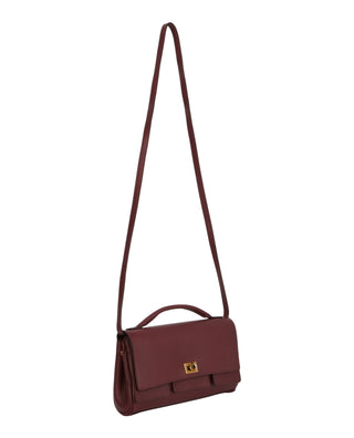 Balenciaga Bel Air Clutch S 834943-2ABAV-6036 Dark Burgundy