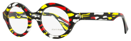 Alain Mikli Fantasy Eyeglasses A03020 002 Black/Yellow/Red 48mm 3020