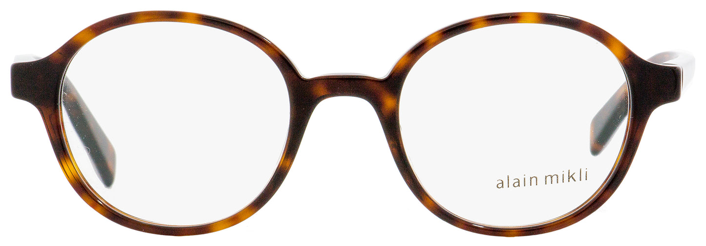 Alain Mikli Oval Eyeglasses A03064 3680 Havana 47mm 3064