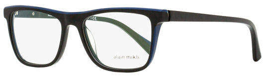 Alain Mikli Rectangular Eyeglasses A03083 001 Blue/Black 54mm 3083