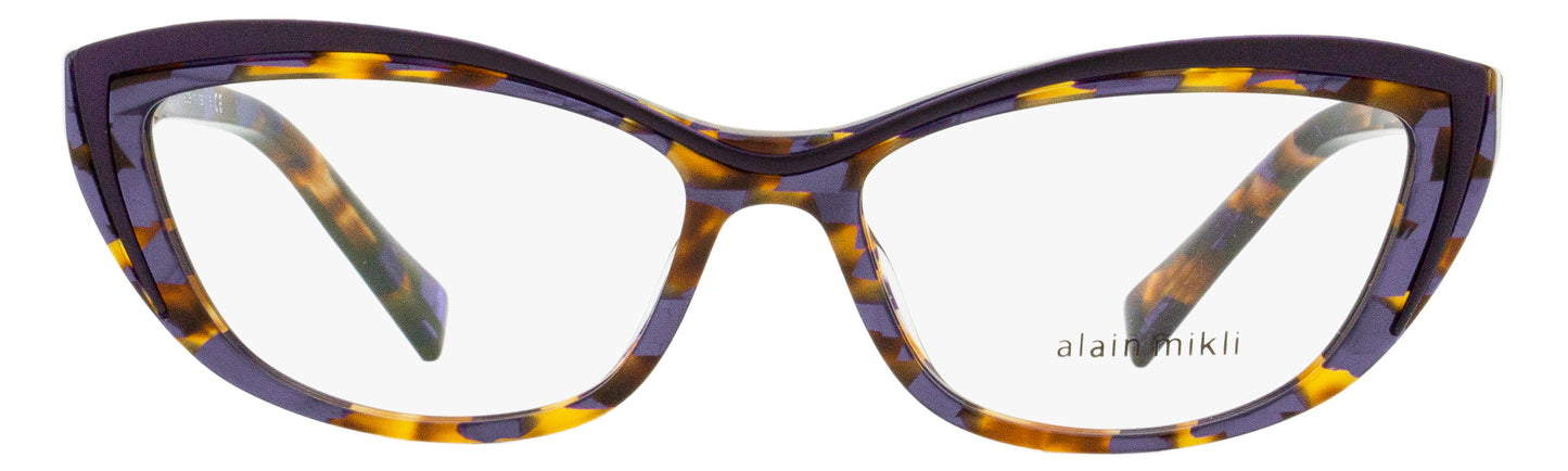 Alain Mikli Danseuse Eyeglasses A03092 007 Violet Spotted Tortoise 56mm 3092