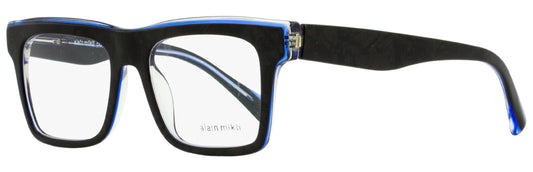 Alain Mikli Demetre Eyeglasses A03114 001 Pearl Black/Blue Crystal 54mm 3114