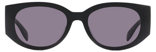 Alexander McQueen Graffiti Logo Sunglasses AM0330S 002 Black/Red 54mm 30