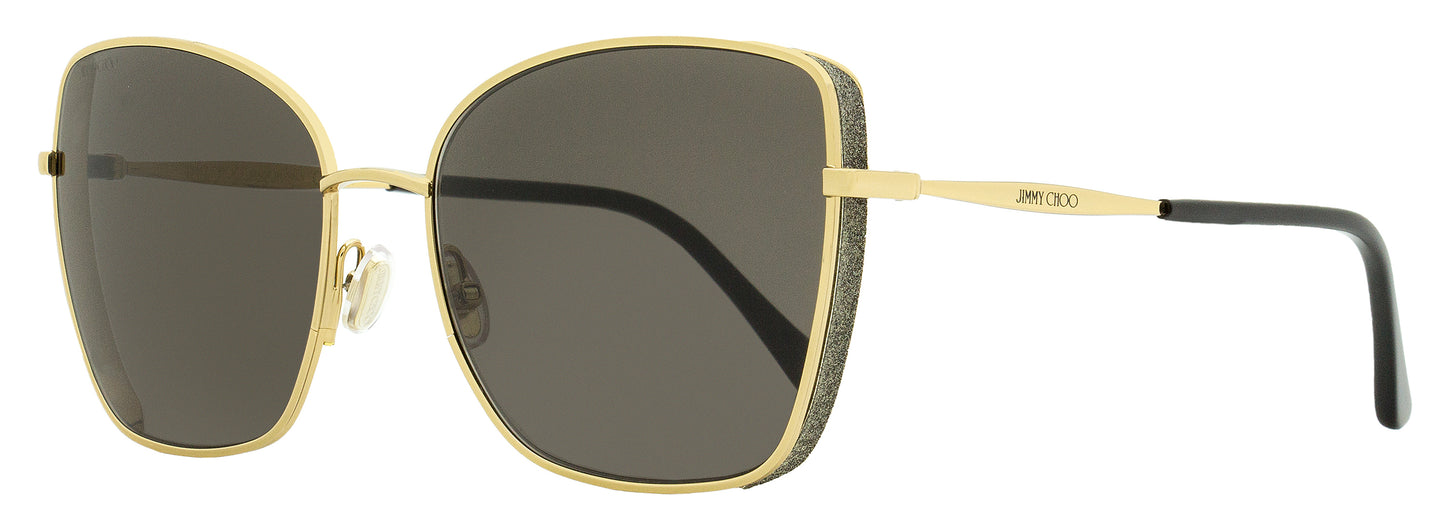 Jimmy Choo Butterfly Sunglasses Alexis 2M2IR Gold/Black 59mm